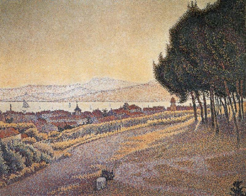 City Sunset, Paul Signac